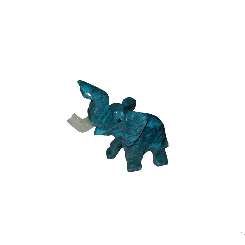 Blue Onyx Elephant