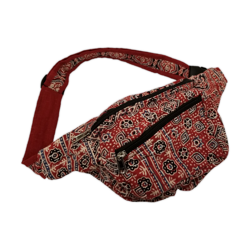 Fanny Pack - Red Pattern