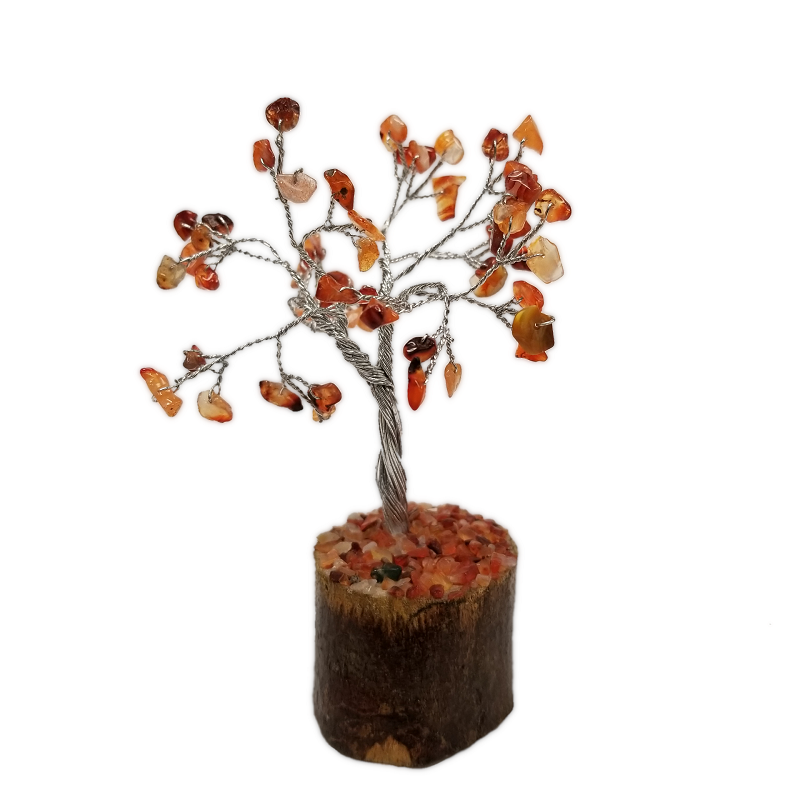 Mini Gemstone Tree Carnelian