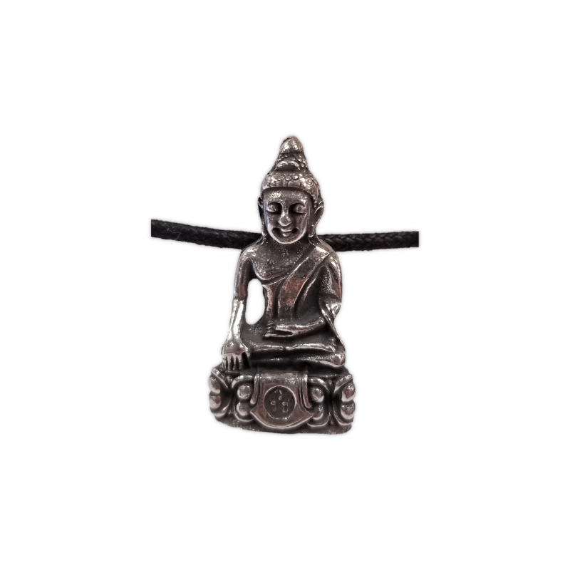 Siddharta Pewter Pendant - Buddha in Meditation
