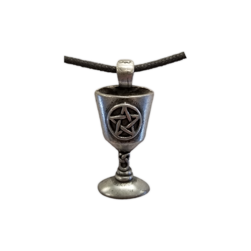 Wicca Pewter Pendant - The Chalice