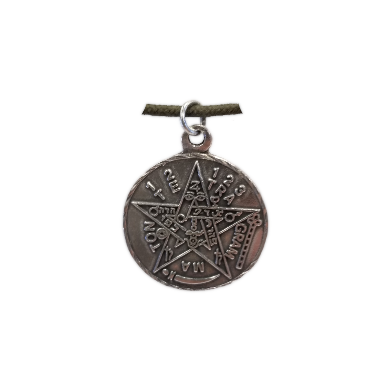 Wicca Pewter Pendant - Levi's Pentacle