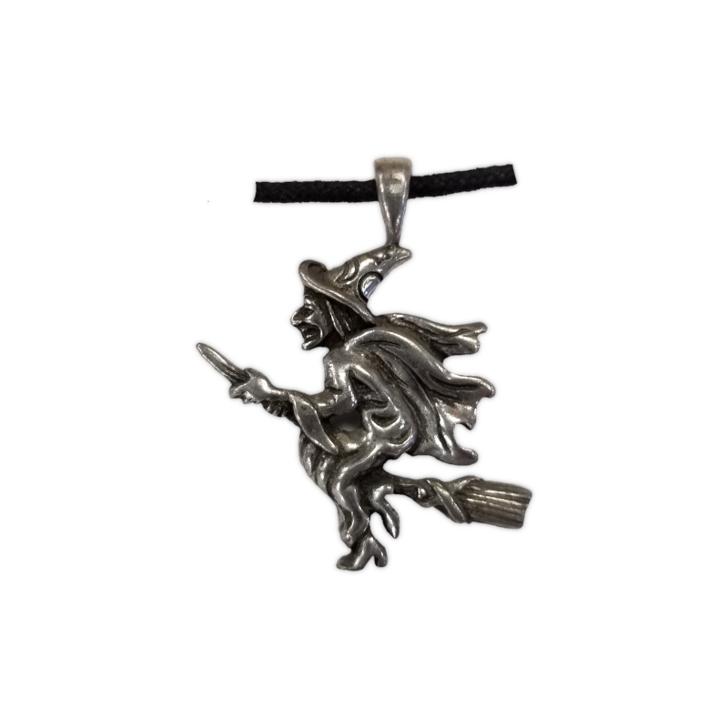 Wicca Pewter Pendant - The Wiccan Witch